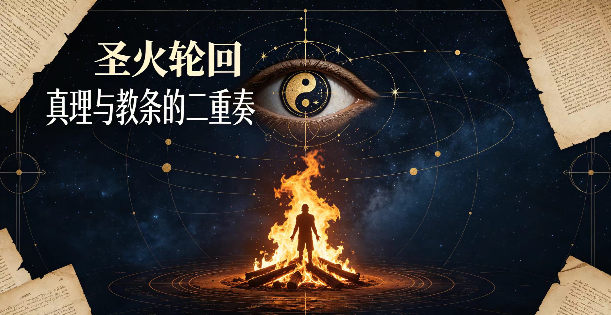 道影子国学《圣火轮回：真理与教条的二重奏》国学实修解读配图