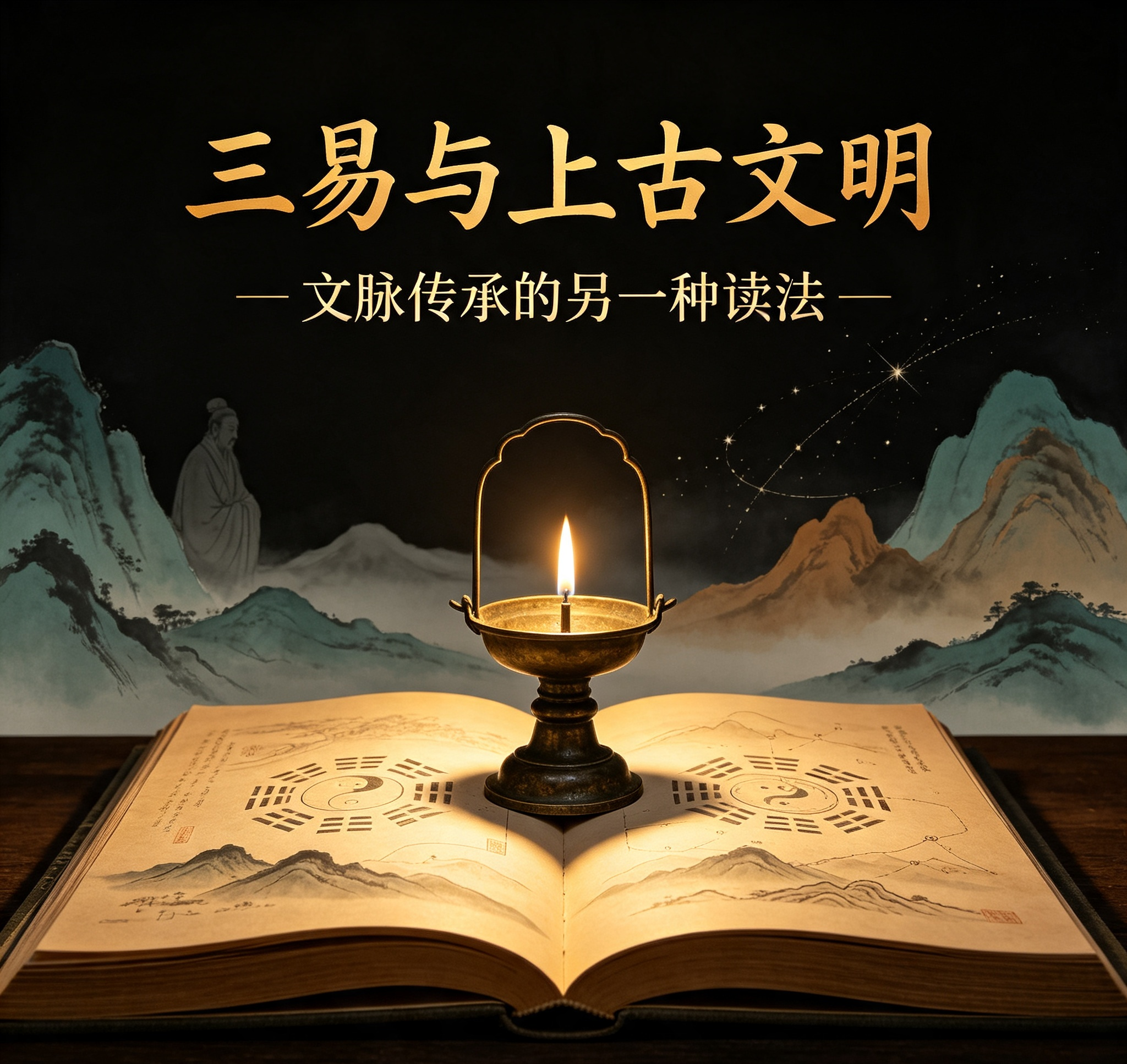 道影子国学《三易源流推演：从山河踏勘到王道道统》国学实修解读配图