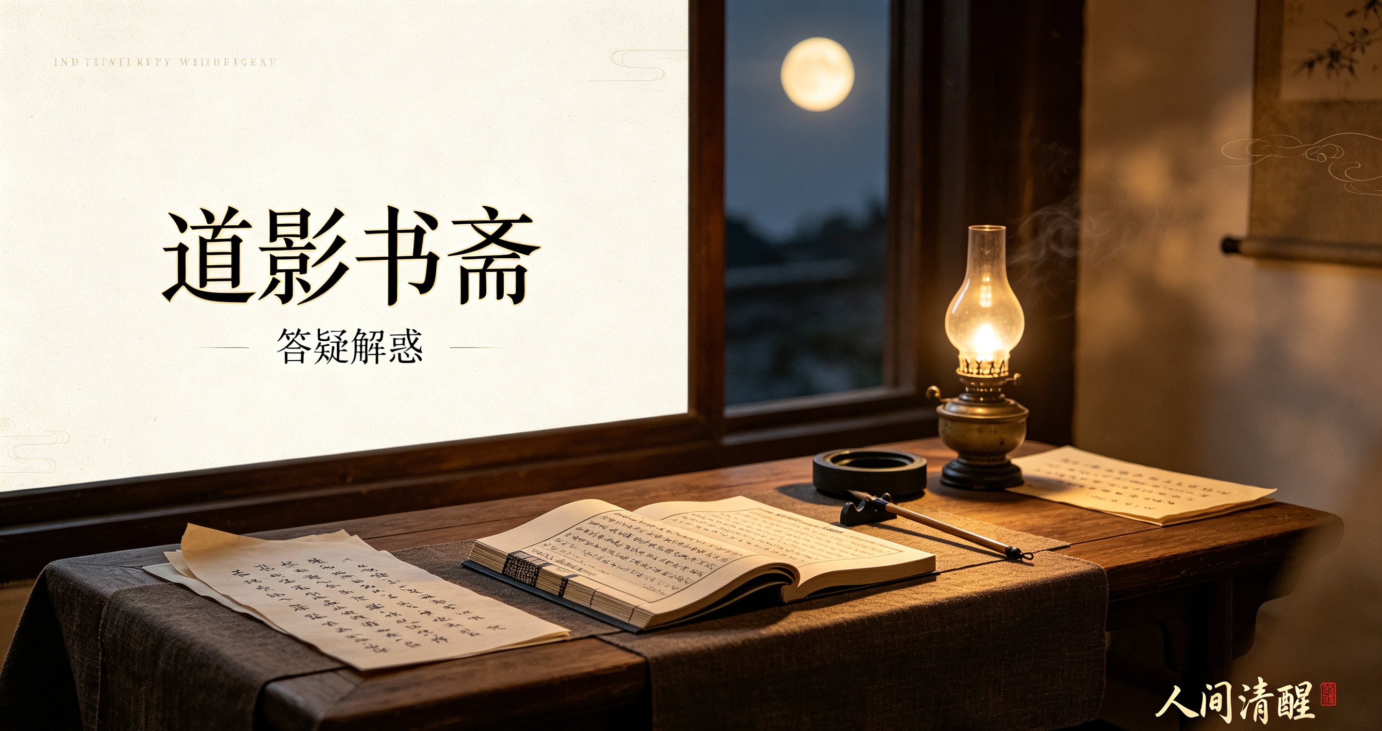 道影子国学《答疑：夫妻生理困境下的两难抉择》国学实修解读配图