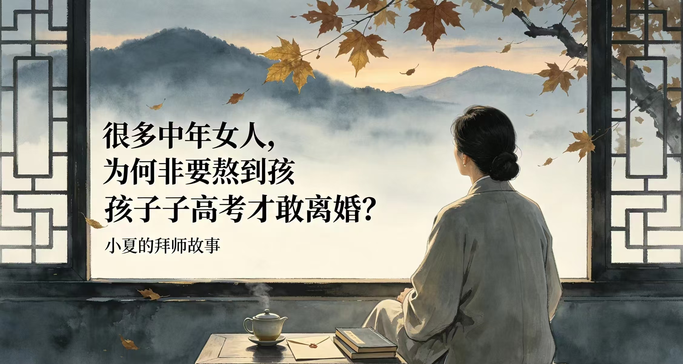 道影子国学《九月就离婚》国学实修解读配图